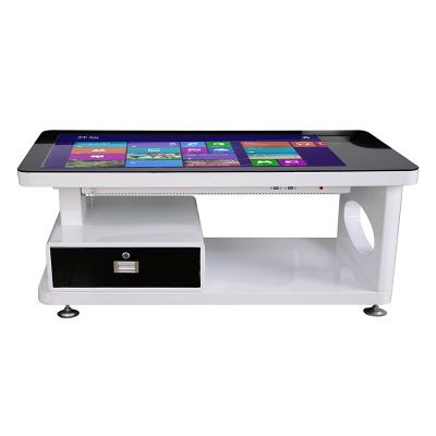 China 43 Inch Windows PC Android OS Touch Screen Indoor Coffee Table, Interactive Game Table for sale