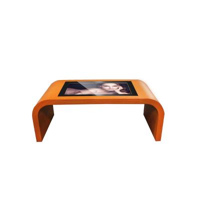 China 43 Inch Multi Media LCD Touch Screen Table Indoor Waterproof Interactive Coffee Table for sale