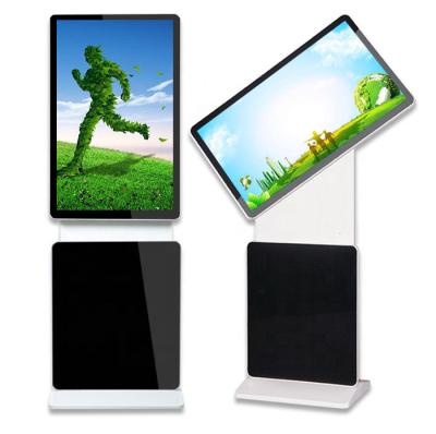 China Currently Indoor Selling Product Display Stand / Vertical Rotating Advertising Player With LCD Screen for sale