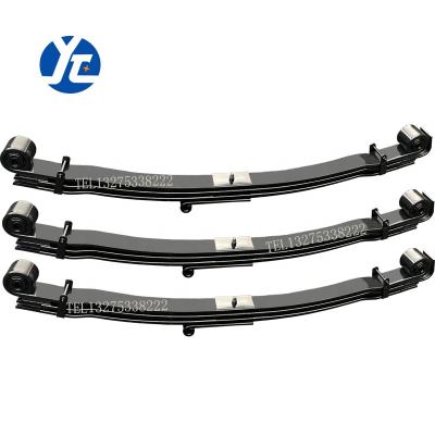 China Heavy Duty Suspension System Truck Chassis Damping Suspension Spring Plate for sale