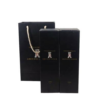 China Custom Materials Logo Wine Box Gift Set Recycled Luxury Wine Gift Box for sale