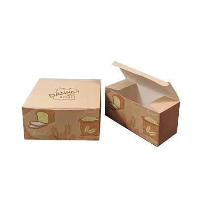 China Luxury Recycled Materials Packing Crate Cake Packaging Box With Customize Foldable Packaging for sale