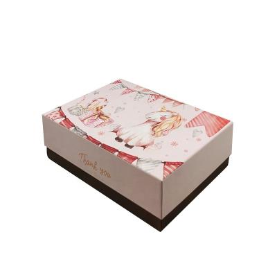 China Recycled Materials Printed Effect Cardboard Gift Box Packaging for sale