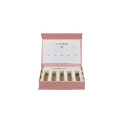 China Recycled Materials Wholesale Custom High End Cosmetics Paper Box Boxes With Insert for sale