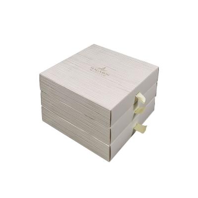 China Recycled Materials Logo Luxury Custom Drawer Gift Boxes for sale