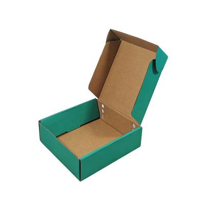 China Recycled Materials Wholesale Custom Logo Color Mailing Packaging Boxes Corrugated Cardboard Box for sale