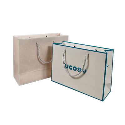 China Recycled Materials Support Customization Paper Gift Bag Private Printing for sale