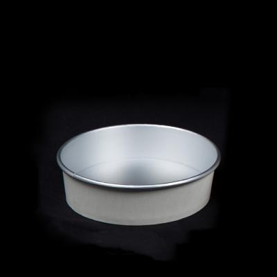 China New Arrivals 500ml Biodegradable Aluminum Foil Biodegradable Disposable Aluminum Salad Bowl Take Away Food Packing Containers for sale