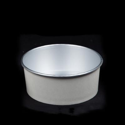 China New Arrivals 1100ml Biodegradable Aluminum Foil Disposable Aluminum Salad Bowl Take Out Food Packing Containers for sale