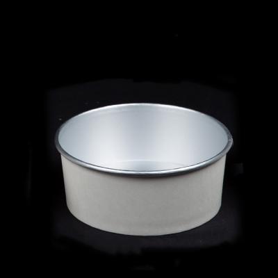 China New Arrivals 1150ml Aluminum Foil Biodegradable Disposable Aluminum Salad Bowl Biodegradable Take Out Food Packing Containers for sale