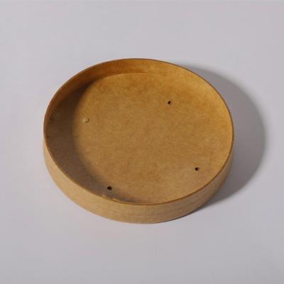 China Recyclable Eco-friendly Disposable Craft Paper Lid For Hot Soup Paper Cup Food Packing Container for sale