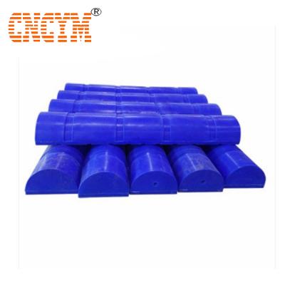 China Floating Pontoon Plastic Semicircle HDPE Float Ball Plastic Blow Molding for sale