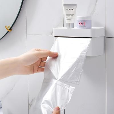 China Sustainable Kitchen Trash Bag Holder, Bathroom Toilet Use ABS Trash Bag Storage Box for sale