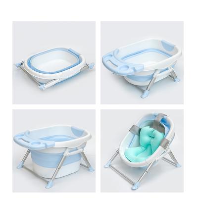 China Hot Selling Bathroom Hot Sale Child Bathtub Set Freestanding Plastic Collapsible Baby Bathtub With Price for sale