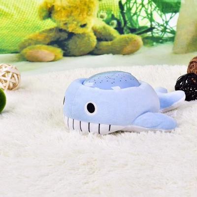 China 2021 Flameless Baby's Best Gift Stuffed Animal Kids Moon Star Led Projector Children's Night Light Lamps for sale