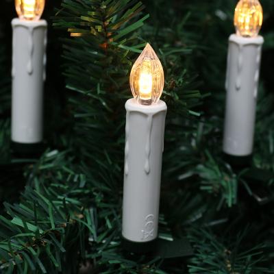 China Flameless Home Decoration Electric Remote Control Flameless Christmas Tree with Led Lights Included Big 25 PCS for sale