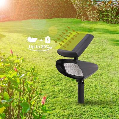 China Garden Dimmable Lamp Solar Integrated Warm White For Outdoor Lighting Dimmable Solar Powered Lamp For Outdoor for sale