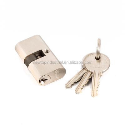 China For Normal Key Door Lock Cylinder European Mortise Door Lock LC-105 Double Open Profile Cylinder for sale