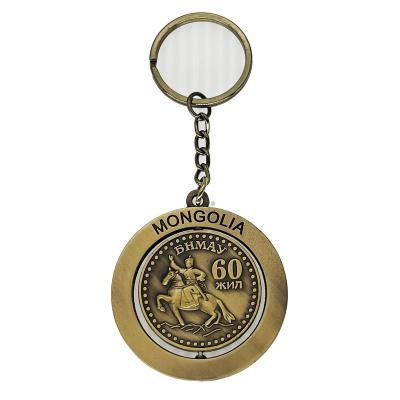 China Practical Creative Key Ring Key chain-EGL009 metal design gift nickel promotional zinc alloy antique color for sale