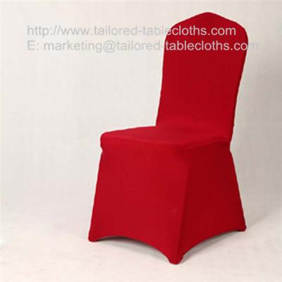 China Spandex wedding banquet chair covers for sale, colored spandex chair covers, for sale