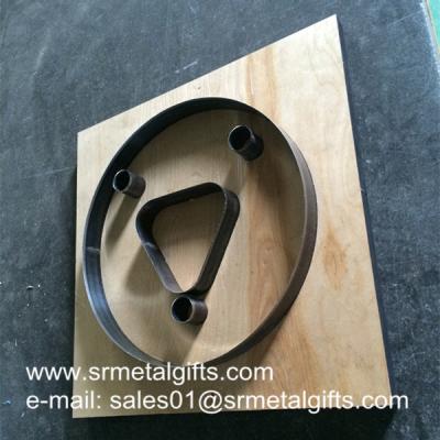 China Steel rule hole punch dies, steel blade hole cutting die maker for sale