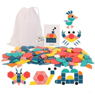 China Widely Used Geometric Shape Toys Children's Early Education Toys For Children Wooden Puzzle Educational Toys for sale