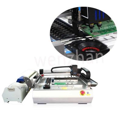 China SMT Line Automatic 2 Head High Drive Mini Desktop LED Pick And Place Machine for sale