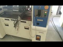 Used SMT High Speed Pick And Place Machine Samsung CP40 Chip Mounter