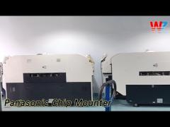 PCB Panasonic Chip Mounter 75000Cph 12 Nozzles High Speed Accuracy