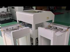 Automatic SMT Assembly Line PCB Shuttle Conveyor Round Belt Conveyor