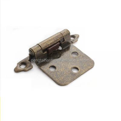 China Hot-selling Q235A Plain Carbon Steel In USA Market American Kind Short Arm Soft Closing Hinge for sale