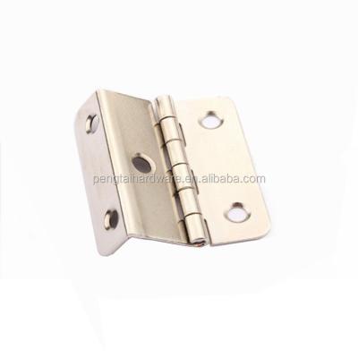 China Ordinary Carbon Steel Q235A 41mm Bending Right Angle Hinge For 12mm Thickness Board for sale