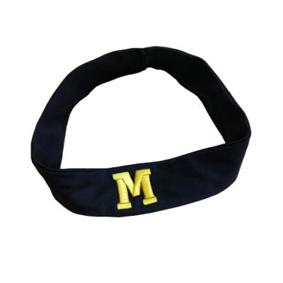 China Ribbon Fashion Sports Spandex/Polyester Elastic Headband For Yoga Running Headband for sale