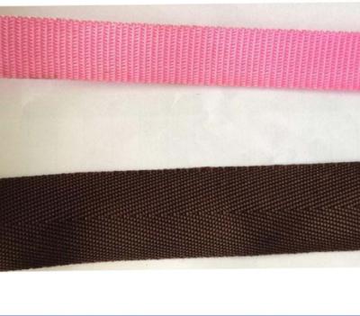 China Sustainable Car Seat Belt Material 2 Inch Flat Nylon Webbing / Tape for sale