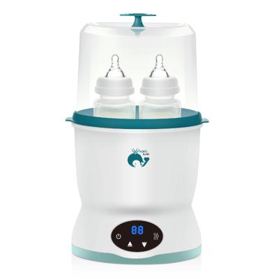 China BPA Free 3 in 1 Mini Baby Food Makers and Electric Moving Bottle Warmers Steam Sterilizers for Baby Bottle for sale