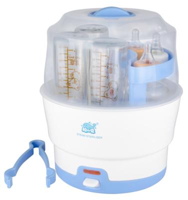 China BPA Free Large Capacity Removable Tray BPA Free Baby Milk Glass Bottle Electric Steam Sterilizer for sale