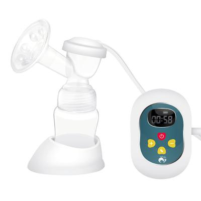 China BPA Free Touch LED Back Screen Smart Flow Protector Electric Breast Pump Single Loaded for sale