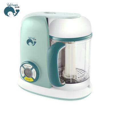 China Hotel Use Baby Food Processor Mixer Multifunctional Digital Home Steamer with 304 Stainless Blade for sale