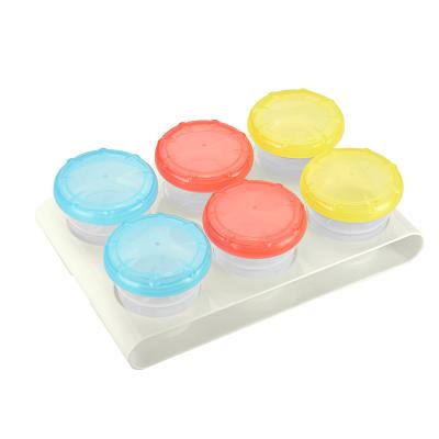 China 120ml/4oz BPA Free Leak Proof Baby Food Storage Containers Breast Mink Storage Multifunctional Plastic Cup for sale