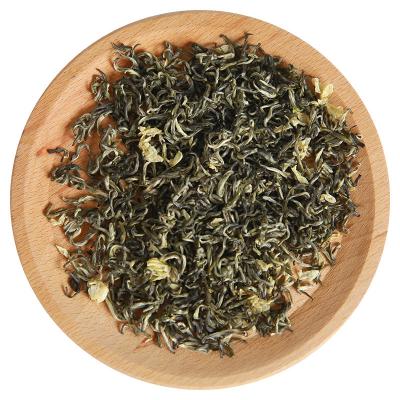 China loose tea spring jasmine green tea chinese flavor tea with weight loss detox flat tunmy for sale