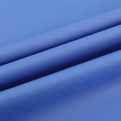 China AVAILABLE WATERPROOF RKS13070 POLY / RAYON 65/35% TWILL SOLID WOVEN FABRIC for sale