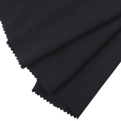 China Anti Pill Woven 110gsm Plain Dyed Rayon Fabrics Fabric 45S Soft Breathable Viscous 100% In-Stock For Dress Backing Free-A4-Sample for sale