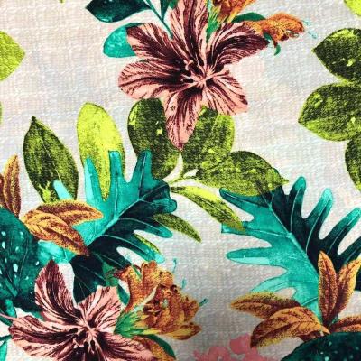 China 2022 viable FASHION SPINNED RAYON PRINTED SOP FABRIC for sale