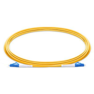 China FTTH System Manufacturer FTTH LC-LC UPC Single Mode G657A1 Fiber Optic Cable Jumper Fiber Optic Patch Cord for sale