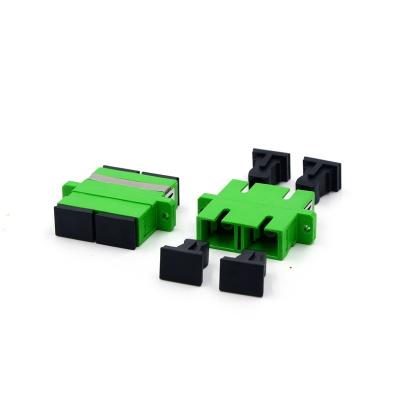 China FTTH FTTB FTTX Network Manufacturer FTTH Cable Manufacturer FTTH Singlemode Green Duplex Adapter Fiber Optic Fiber Optic Equipment for sale