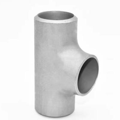 China Pipe Lines Connect China Factory Wholesale Stainless Steel 304 / 316 L Reducing Tee For Pipe Line for sale