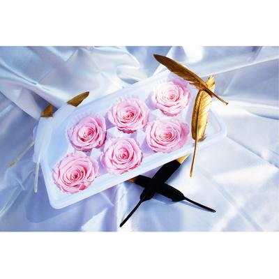 China Contact RH-0001 Wholesale Price Natural Rose Head Advanced Technology Rose Flower Head for sale