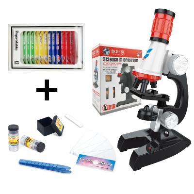 China Perschool Educational Toys STEAM Science Learning Toys Set Children's Microscope Educational Science Kit Toy for sale