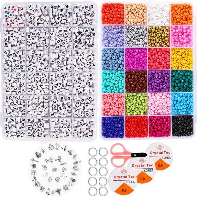 China Environmental Friendly Jewelry Making Charms Colorful Heart-Shape Beads Alphabet Beads For DIY Jewelry Making Kits for sale