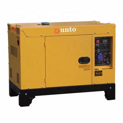 China Household 10kw 10kva Electrical Devices Used Generator AC Control 230v Silent Electric Diesel Generator for sale